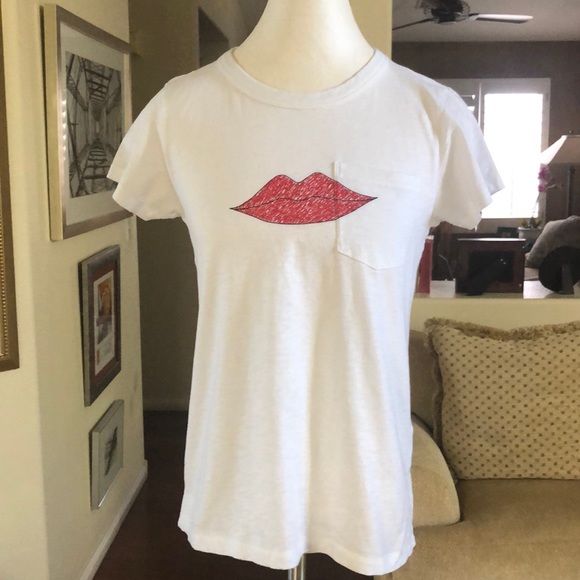rag and bone lips t shirt
